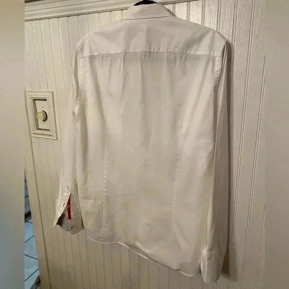 Ted Baker London 100% Cotton White Oxford Button Up Size 5 - Picture 11 of 14